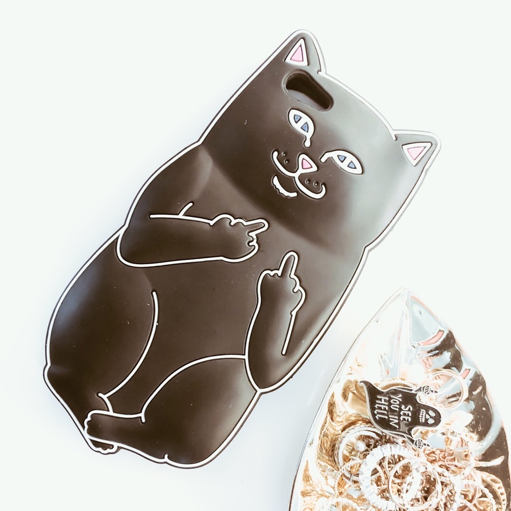 RipnDip | Lord Nermal Cat iPhone Case